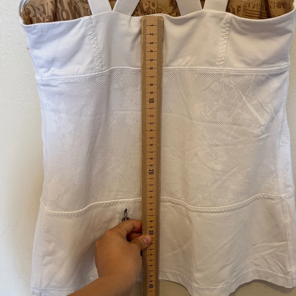 Lululemon Athletica White Camisole Top